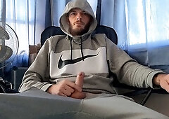 Gay edging, gay stepdad, masturbation