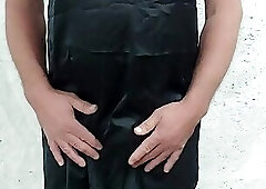 Rain day crossdressing and talking dirty