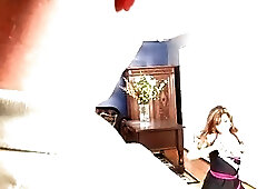 Mature tranny Johanna B gets her anal fucked by the coach