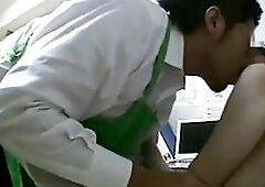 Convenient Store Voyeured Fucking