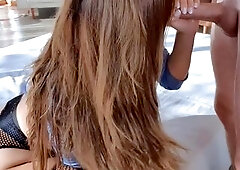 This babe Teased, I Begged: Fishnet Enjoyment Gone Wild