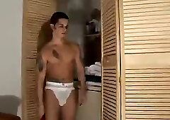 Pierre Fitch Jacking Off And Then Showering