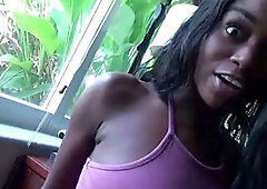 breasty black teen sucking bwc and screwed hard