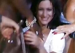 Hawt females in sexy lesbo fuckfest fingering and licking every other until they cum.
