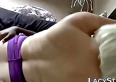 GILF Lacey Starr scissoring lesbo vixen after pussy licking