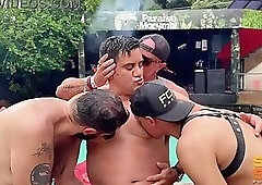 Orgy at the Sunsex Pool Party
