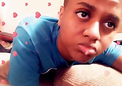 Raceplay dark-hued dude climaxes