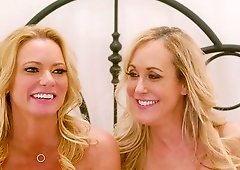 Naughty Brandi Love and Brianna Banks know how to please each other