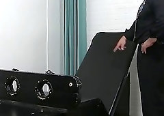 Buff hunk begs for mercy during tickling