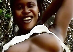 See this experienced mother I'd like to fuck get her constricted holes stretched wide by 2 palpitating dongs, overflowing with excitement as this