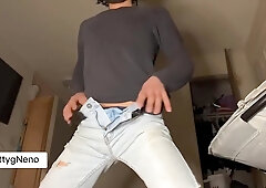 Twink 18 Year Old teen 18+ Masturbates In His Room