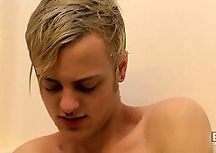 Cock Stroking In The Shower - Jason Valencia - BoyCrush