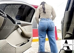 GYM HIPS CLENCH UNDERNEATH ENORMOUS, WILD THRUSTS