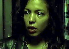 Heated night club scene