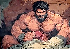 Hot audio tale about sharing her with a masked stranger