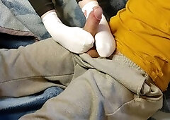 Foot fetish, footjob