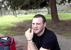 Str8Chaser.com: American Paul Wagner wearing collar