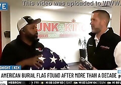 My actual step daddy discovered his burial flag