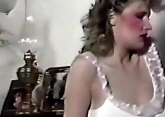 vintage 80's British big boobs strip dance