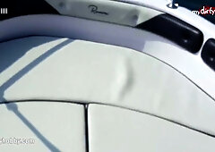 Lilli goes out on the open sea and has an astonishing screw with a user. What more excellent place then out in the open with the sun shining on u!