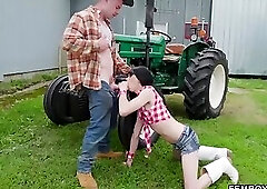 Marcus decides that the femboy is done with his farm chores