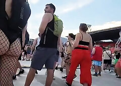 PAWG Rave Whore Groped