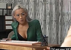 Nympho Teacher Veronica Leal Fucks Student in Classroom