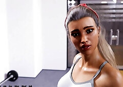 Welcome To Free Will Gym Work And Outside With A Sexy Girl Ep 910