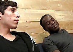 Billy Eastmore spreads his cheeks for black ramming