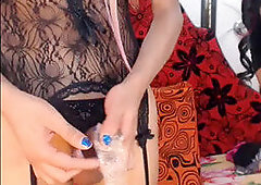 steaming action goddess Barbies