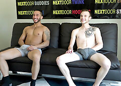 Scott Finn & Xavier Cole in Casting Hardcore: Scott Finn & Xavier Cole - NextdoorWorld