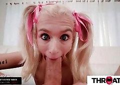 Juicy Barbie Bimbo Is Addicted To Sucking Cock