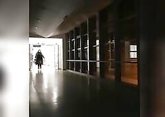 And afresh I had a exceedingly embarrassing task from my ally: Go into a hospital clothed hot, walk the hallways for a whilst, then put on the ring ga