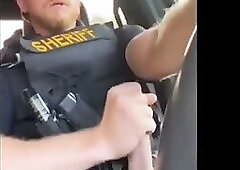 Officer Dom Jacking Off