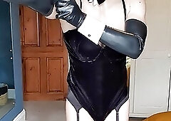 Easter Bunny - Latex Gloves Stockings