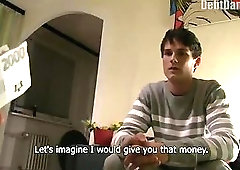 Randy Twink Sucking For Cash