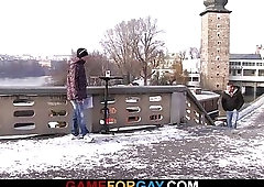 He picks up him from the street and fucks