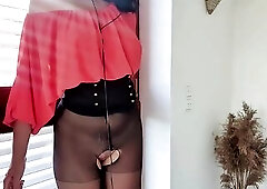 Femdom Hose Thighjob (GERMAN FEMDOM JOI)