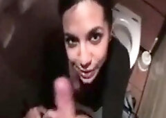 British Pakistani Girl Ruksana's Amateur Blowjob