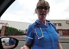 Real Home Nurse Lets Me Bang Her !