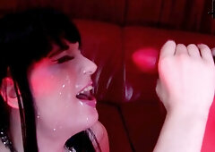 FUTA Satan Challenging Sucky-Sucky Facial Cumshot two