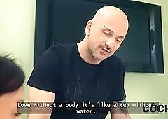 Cuck4k. two cocks 1 mouth eating cock: fest went so well!