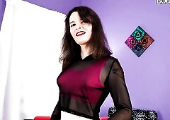 This Babe too let us know on her application, that her favorite things were: Bottoming, Large toys, gaping, sounding, chastity, SADOMASOCHISM. Great l