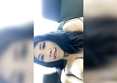 Gal masturbating very richly wanting a very thick knob