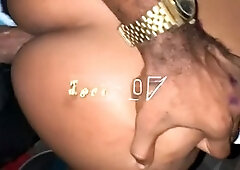 Blow-job, big tits, outdoor