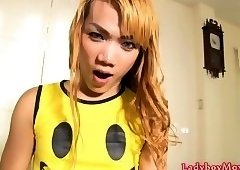 Ladyboy Gitar Bareback And Creampie