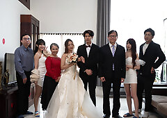 Sublime Chinese cutie gets to cuck her stupid groom