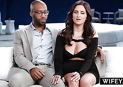 WIFEY Hotwife Ryder Mercedes Gets Tag-Teamed By 2 Giant BBCs In Front Of Hubby