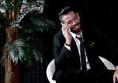 A tattooed vixen in lace underware and nylons widens wide as a thick penis thrusts unfathomable into her avid snatch during their ardent S&M play.