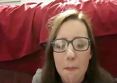 Amateur Babe Lenak327's Facial Compilation